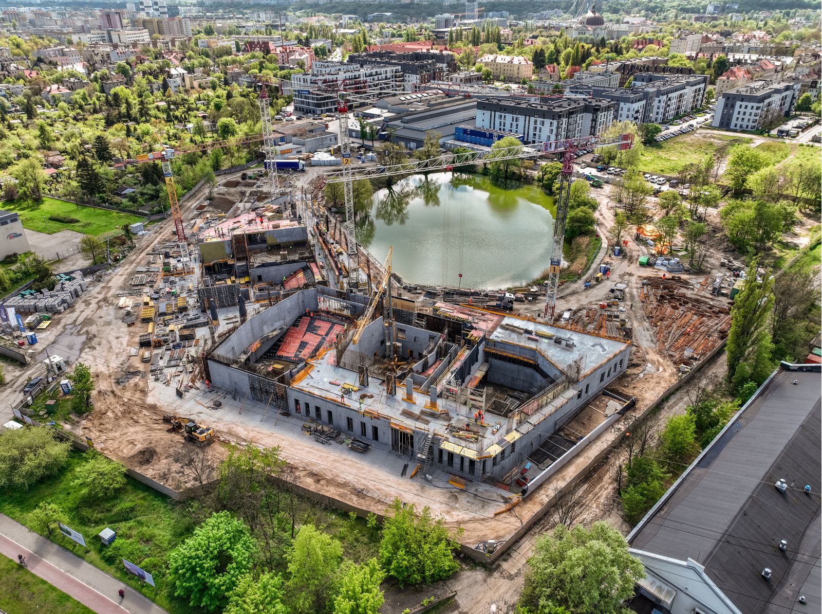 „Rosną” mury nowego kampusu Akademii Muzycznej w Bydgoszczy